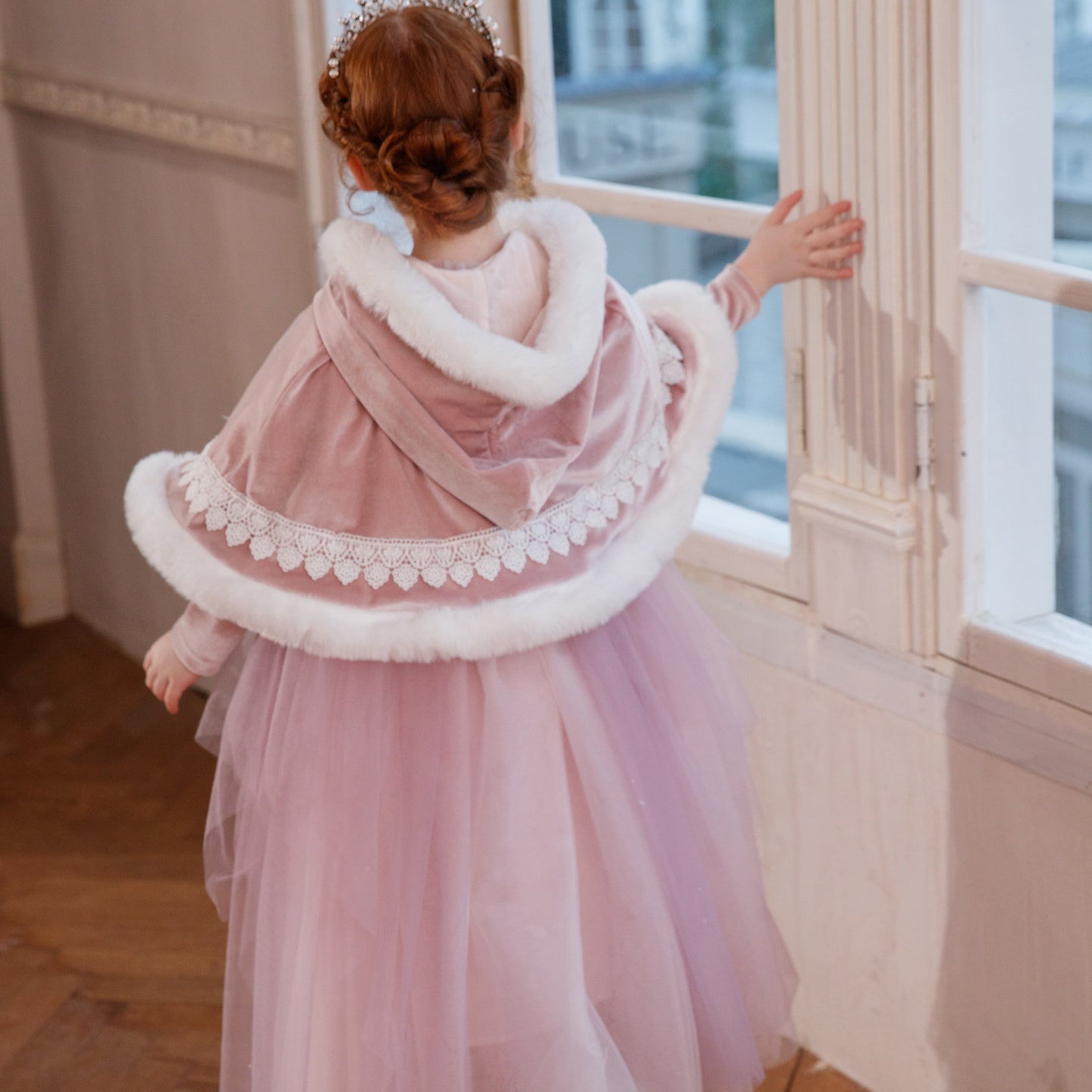 Fairytale Winter Party Dress Premium Christmas Princess Outfit