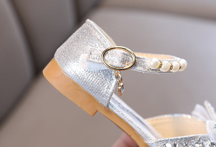 Summer Cute Baby Girl Butterfly Princess Sandals