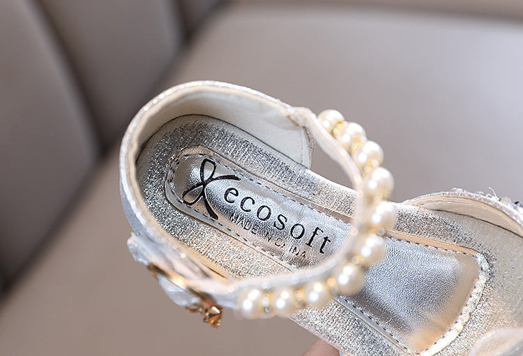 Summer Cute Baby Girl Butterfly Princess Sandals