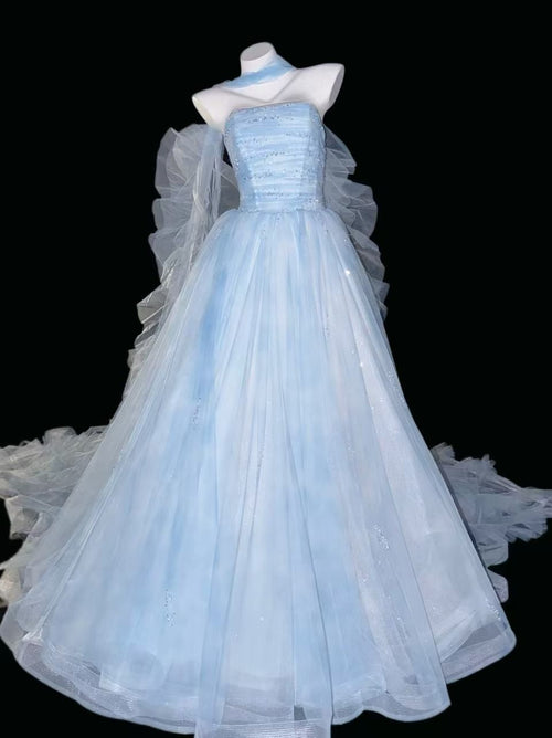 2026 Blue Princess Gown Elite Choice for Beauty Pageants Party SL157