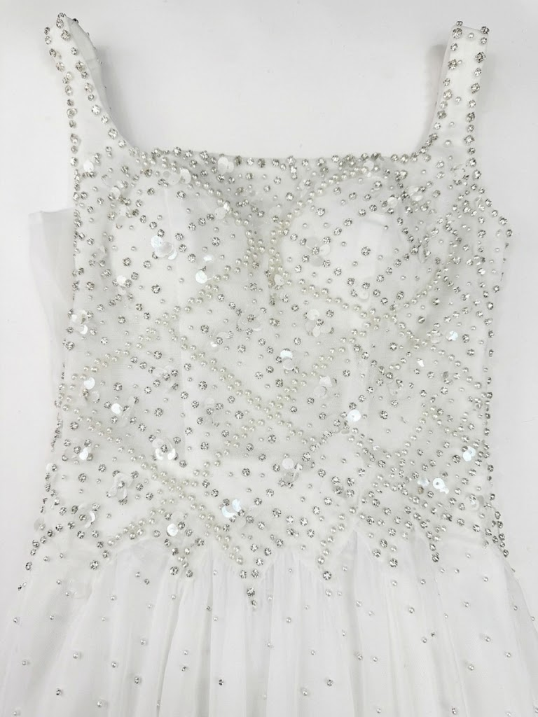 Luxury Fully Beaded Square Neck Chiffon A Line Evening Gown SL146