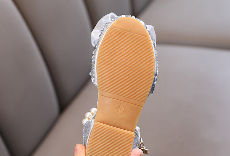 Summer Cute Baby Girl Butterfly Princess Sandals