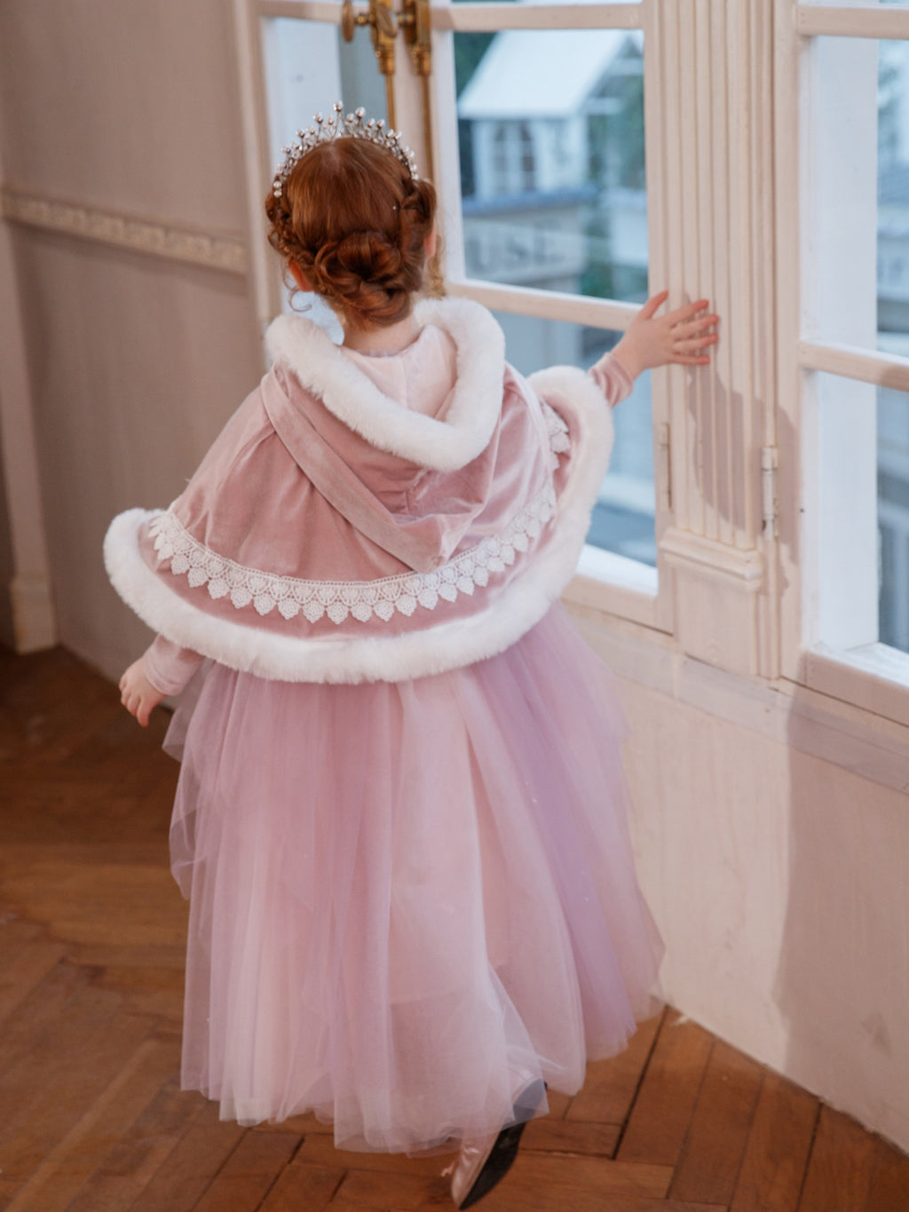 Fairytale Winter Party Dress Premium Christmas Princess Outfit