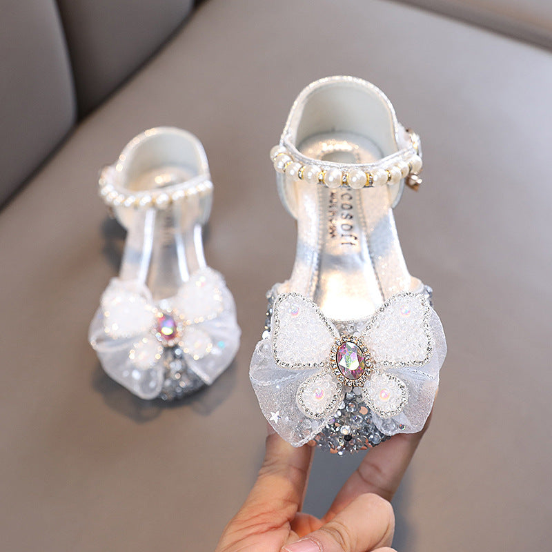 Summer Cute Baby Girl Butterfly Princess Sandals