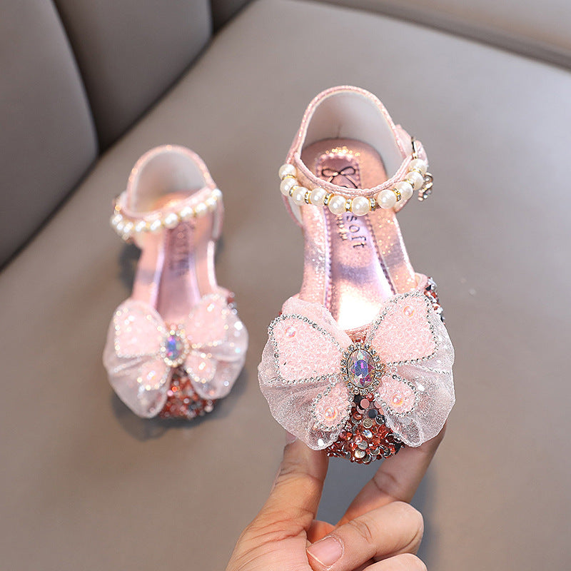 Summer Cute Baby Girl Butterfly Princess Sandals