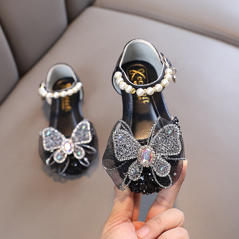 Summer Cute Baby Girl Butterfly Princess Sandals