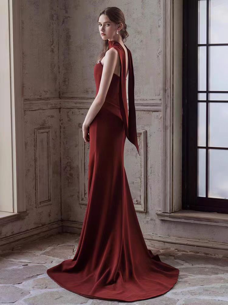 New wine red high-end and niche design