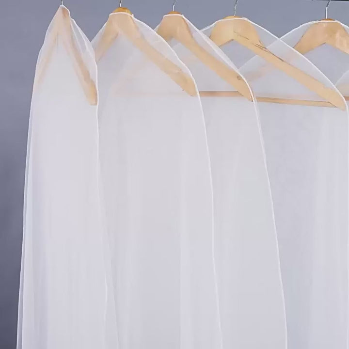 Floor Length Wedding Eress Eust Cover Breathable Swiss Mesh Strong and Durable